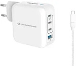 Conceptronic ALTHEA18W 4-Port 100W GaN USB PD Charger - Wei&szlig;