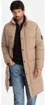 Ombre Clothing Winterjacke f&uuml;r M&auml;nner Sillah beige S - Beige - S