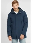 INDICODE IDRader Herren Winterparka Parka Winterjacke mit Kapuze - Blau - L