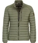 CASAMODA Herren Outdoor-Steppjacke Stehkragen Regular Gr&uuml;n M - Gr&uuml;n - M