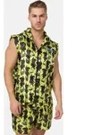 Einlauf Jacke PANTHER RING JACKET Yellow/Black/Blue XL BENLEE - Gelb - XL