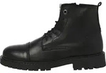 Jack & Jones 12258045_212_42, Stiefel, Schwarz, Anthrazit, Rundzeh,