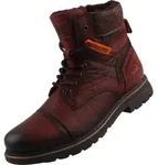 Dockers by Gerli Herren Leder Stiefel gef&uuml;ttert Braun - Braun - 41