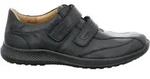 Jomos Herren Echtleder Slipper 'Campus' Toskana schwarz; Lederfutter,