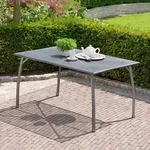 Gartentischgruppe Toulouse II 7 tlg. - Grau
