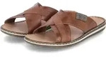 Samtcalf Ledersandalen - Braun - 40