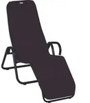 acamp&reg; Gesundheitsliege CALYPSO - klappbar - anthrazit/nero - Grau/Schwarz