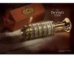 Noble Collection Da Vinci Code Replik 1/1 Cryptex Actionfigur Golden Golden One...