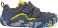 Froddo Barefoot Baze Kinder Barfu&szlig;schuhe mit Camouflage-Sohle Blau/Gelb...