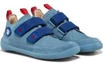 Schuhe Kinder Affenzahn Halbschuh Leder Buddy Shark (00428-30211) - Blau - 21