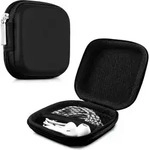 kwmobile In-Ear Kopfh&ouml;rer Tasche - In Ear Kopfh&ouml;rer H&uuml;lle mit Innentasche f&uuml;r