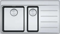 Franke 1270642078 - 127.0642.078, FRANKE Sp&uuml;le MYTHOS MYX 251 A - Becken links...