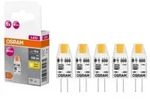 OSRAM LED-Lampe PIN, 5 St&uuml;ck, G4, 1 W, 100 lm, 2700 K
