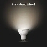 Philips GU10 - Smarter Spot, Bluetooth/Zigbee, LED, GU10, GU10, Weiches Wei&szlig;,...