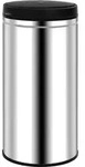 vidaXL Automatischer Sensor-M&uuml;lleimer 70 L Edelstahl - Silber