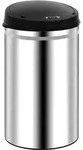 vidaXL Automatischer Sensor-M&uuml;lleimer 40 L Edelstahl - Silber