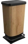Rotho Abfalleimer 40 L Paso - Treteimer Geruchsdicht - Abfallbeh&auml;lter 35,3 x 29,5 x