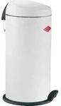 WESCO klassischer Tretabfallsammler CAPBOY MAXI in der Farbe wei&szlig;, pulverbeschic -