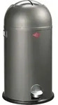 Wesco M&uuml;lleimer Kickmaster, Abfallsammler, Tretabfallsammler, Stahlblech, Graphit,