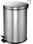 TrendLine Tretabfalleimer 12 L Edelstahl