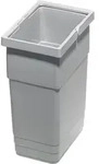 Abfallsammler 6 Liter Abfalleimer 5135.11 f&uuml;r Abfalltrennsystem eins2vier -...