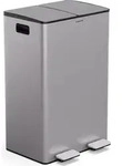 Klarstein EcoVista M&uuml;lleimer - 60L Abfalleimer mit 2 F&auml;chern & 3L...