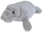 Wild Republic - Kuscheltier - Cuddlekins Mini - Seekuh - Grau