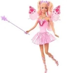 Barbie Fantasy Feenpuppe mit Farbwechsel-Fl&uuml;geln und -Outfit,...