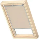 VELUX Original Verdunkelungsrollo f&uuml;r VELUX dachfenster P08, PK38, Beige, Grauer