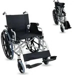 Mobiclinic, Rollstuhl, klappbar, leicht, Bottom Brake System, Feststellbremse, Modell