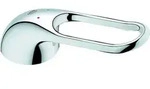 Hebel f EEco Spez. EinhandBatt 115mm chr 115 mm chrom - Wei&szlig;