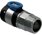 Geberit GE FlowFit, &Uuml;bergang AG, Edelstahl, d25mm x R3/4, 1 Stk.