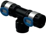 Geberit GE FlowFit, &Uuml;bergangs-T-St&uuml;ck, Masterfix, PPSU, d16, RpMF1/2, 16mm, 1 Stk.