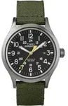 Timex T49961 Herren-Armbanduhr - Gr&uuml;n/Silber/Grau