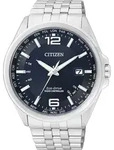 Citizen Uhr f&uuml;r Herren aus Edelstahl mit Eco Drive-Antrieb - Silber