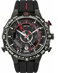 Herren Uhr Timex T2N720 - Rot/Schwarz/Silber