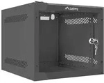 Lanberg WF10-2304-10B, Wandmontiertes Regal, 4U, 20 kg, 4,5 kg, Schwarz -...