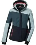 killtec Damen Skijacke/Funktionsjacke mit abzippbarer Kapuze und Schneefang KSW -