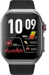 Knauermann PRO 3 Fan Edition (2025) Smartwatch EKG Telefon & Notruffunktion - Schwarz