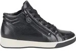 Ara Sneaker ROM-ST-HIGH-SOFT, Glattleder, Schwarz, Damen - Schwarz - 35