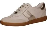 Caprice Schn&uuml;rhalbschuhe in weiss/weiss kombi, Gr. 3.5 - Wei&szlig; - 36