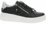 Rieker Schn&uuml;rhalbschuhe in schwarz, Gr. 36 - Schwarz - 36