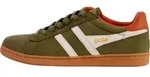 Sneaker aus Leder Equipe II Suede - Braun/Wei&szlig; - 42