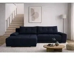 Kaiser M&ouml;bel Ecksofa mit schlaffunktion und bettkasten, Eckcouch WAVE stoff...