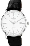 Dugena Herren-Armbanduhr Festa Klassik, Automatik, Edelstahlgeh&auml;use, Saphirglas, 5