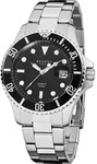 Regent Herren Armbanduhr 11150436 - Schwarz