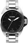 Nixon The Anthem A396-000-00 Black Herren Armbanduhr - Silber