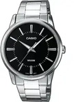 Casio MTP-1303PD-1AVEF, Wasserfest - Silber/Schwarz