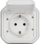 Legrand PLEXO New Aufsatz f&uuml;r Feuchtraum-Steckdose, inkl. Klappdeckel,
