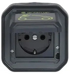 LEGRAND, Plexo New Feuchtraum-AP-EV-Steckdose, Aufladen von Elektrofahrzeugen, IP55 -